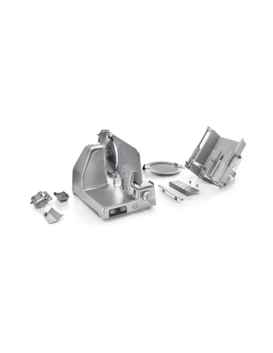 Sirman Leonardo 370 EVO VCS TOP – Affettatrice Professionale Ø370 tutte le componenti