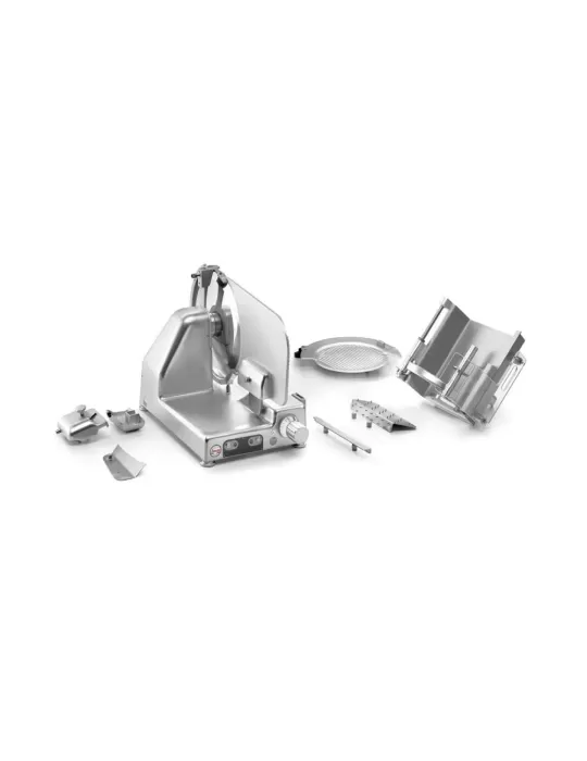 Sirman Tiziano 370 EVO VCS TOP – Affettatrice Verticale Ø370 accessori