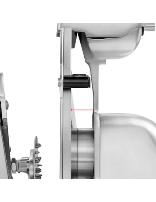 Sirman Tiziano 370 EVO VCS TOP – Affettatrice Verticale Ø370 particolare lama